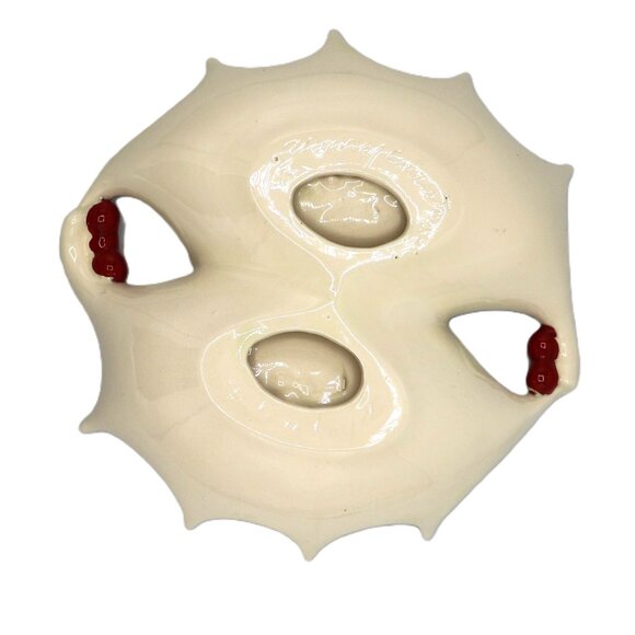 Vintage Holly Christmas Divide Section Bowl Serving Tray - Picture 7 of 9